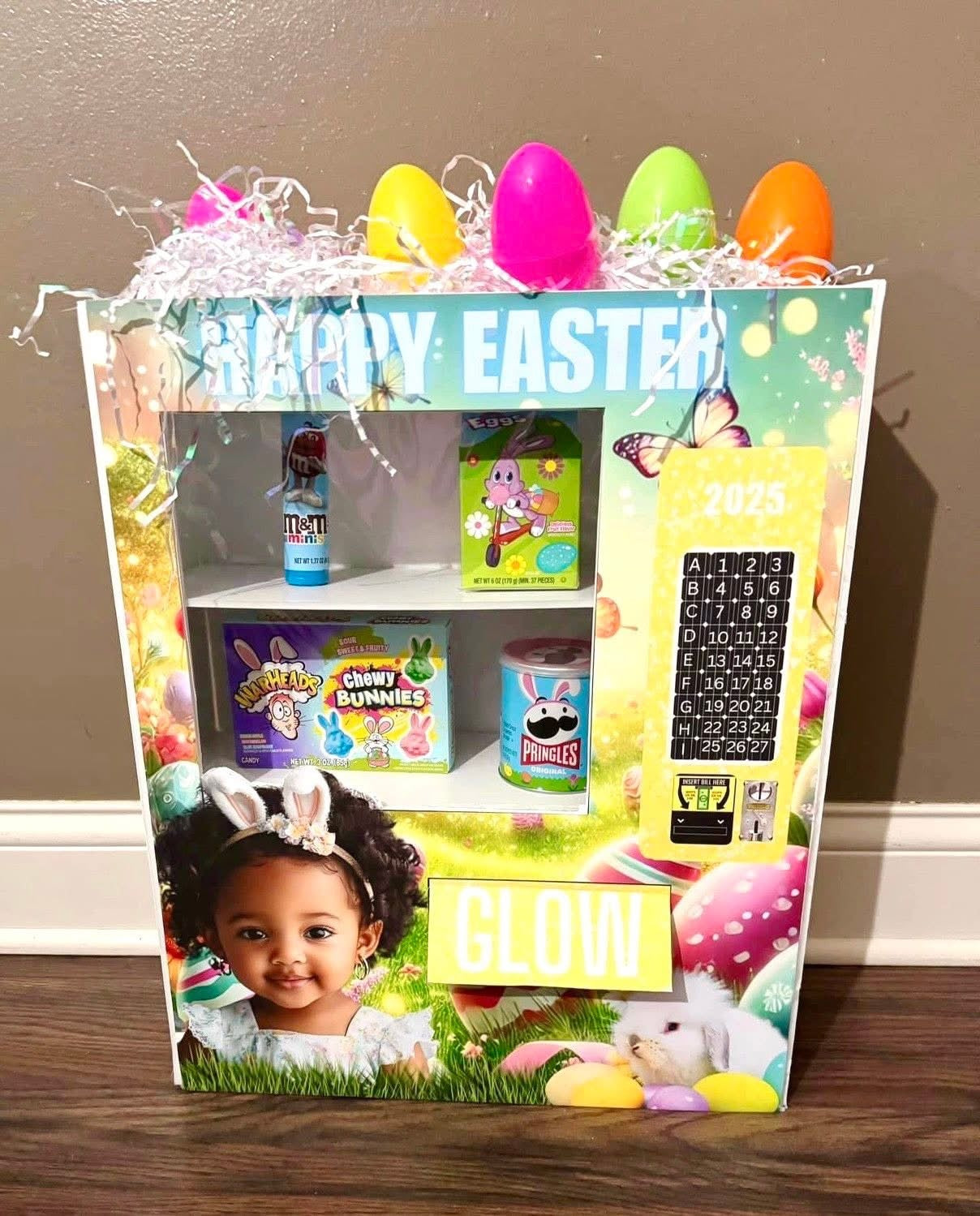Easter Vending Machine Editable Design & Template Bundle (4 total)