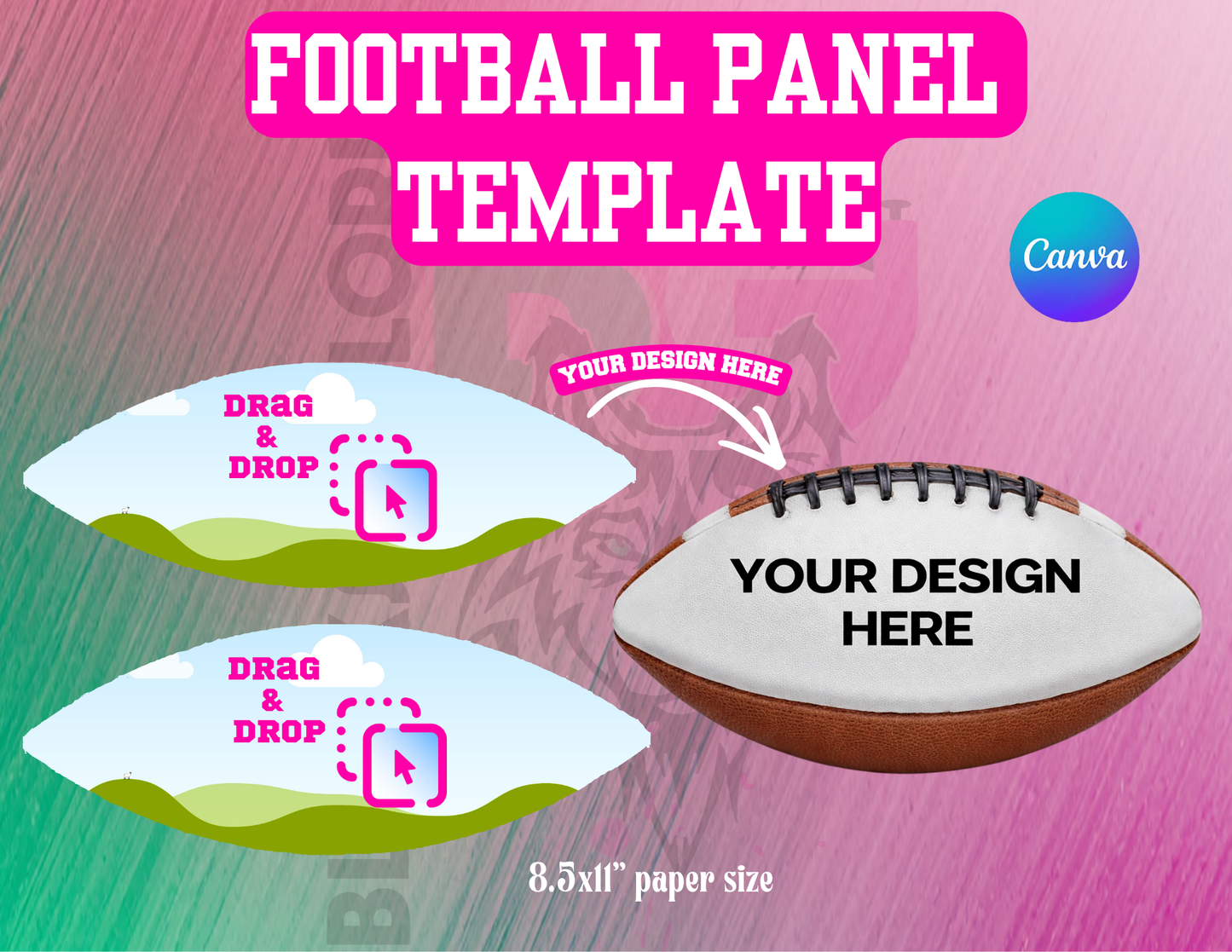Football Mockup & Template