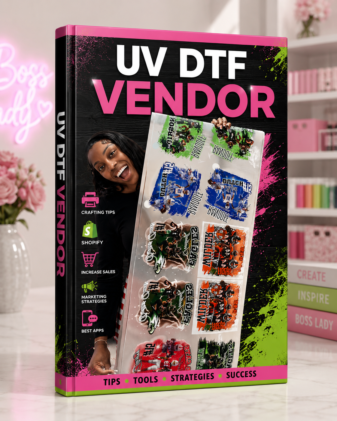 UV & DTF VENDOR “BELLA” #1 (.40 cent uv dtf transfers and .66 cents dtf transfers)