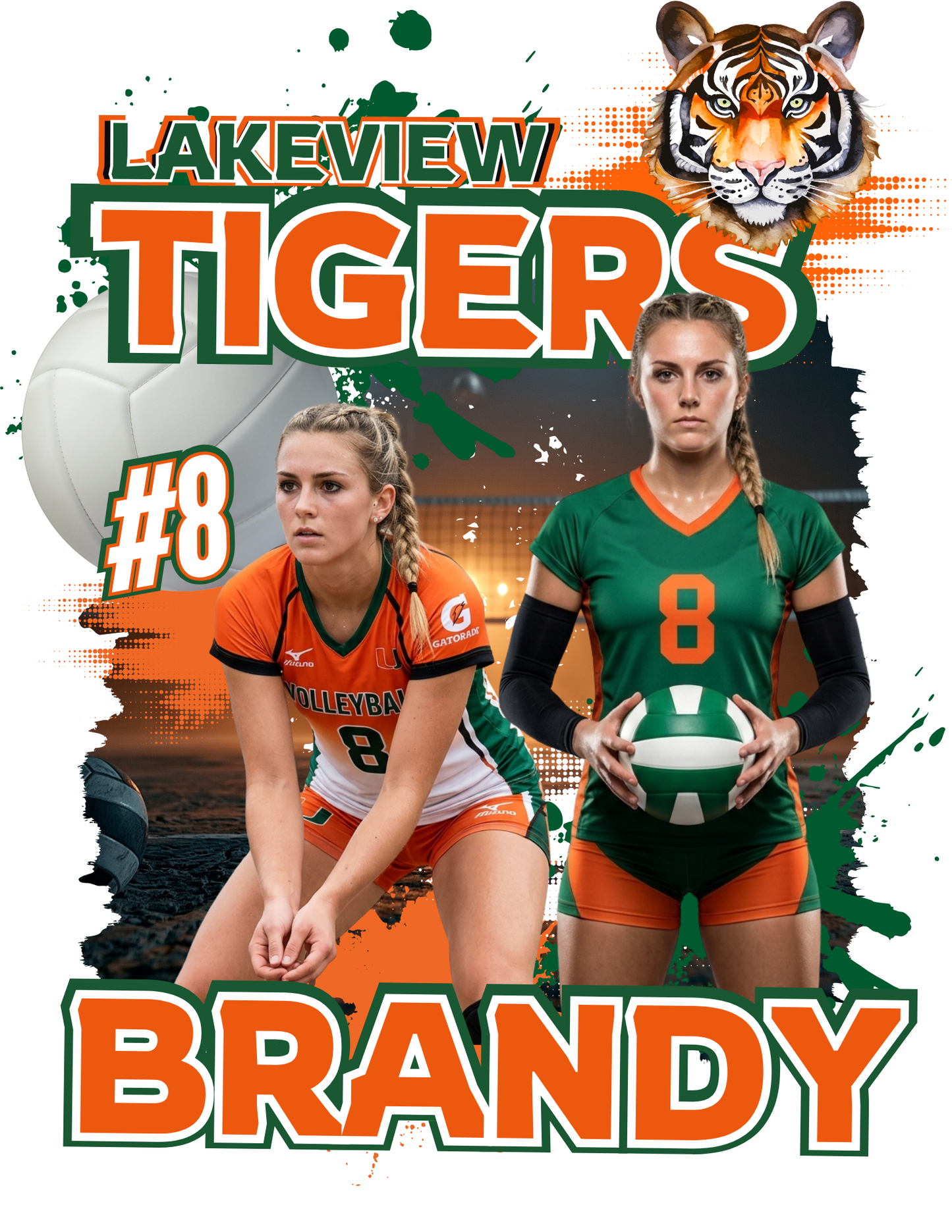 15 Editable Volleyball Canva Designs