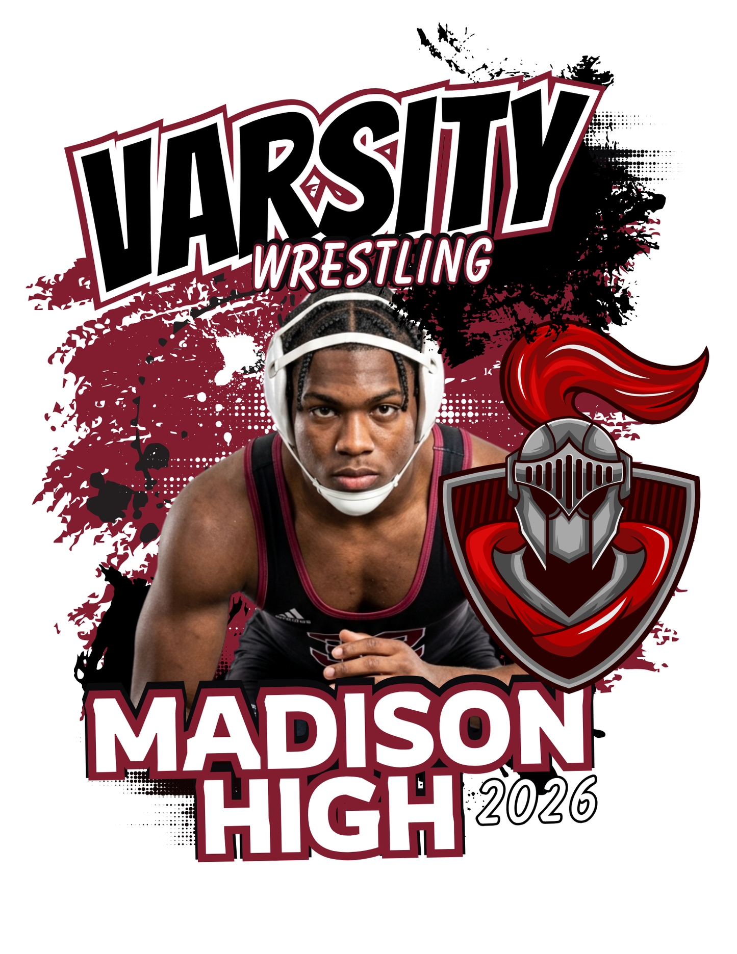 Wrestling Canva Editable Designs (15 total)