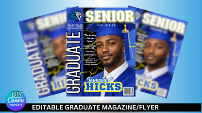 Grad Editable Designs Bundle(blue only) (19 pc)
