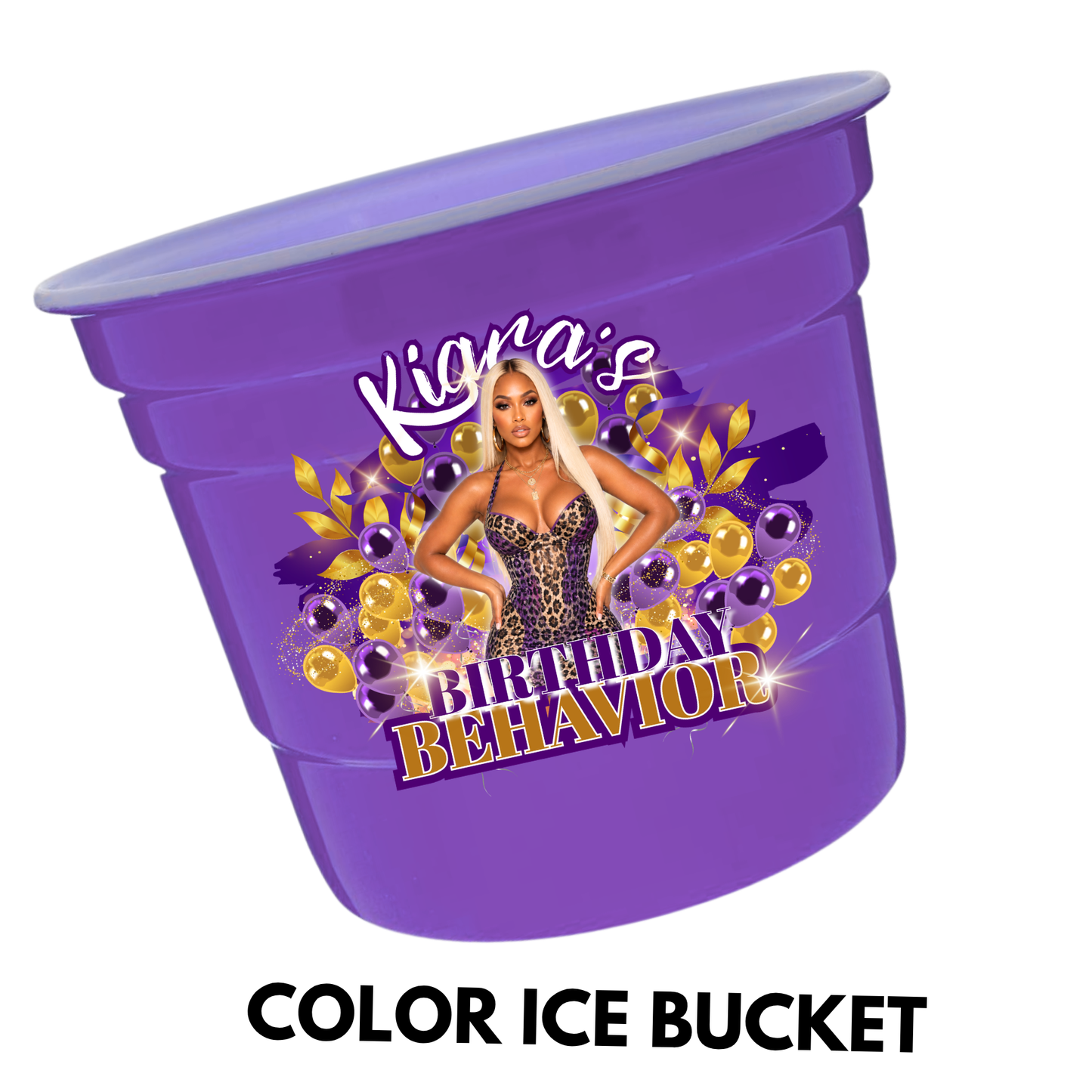 PARTY BUCKET 30 PC BUNDLE – PURPLE EDITION