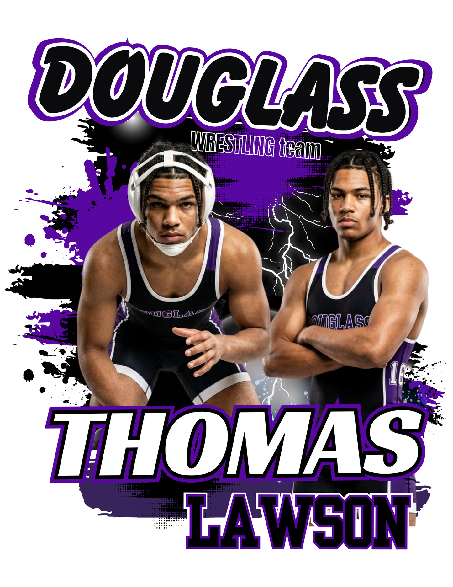 Wrestling Canva Editable Designs (15 total)