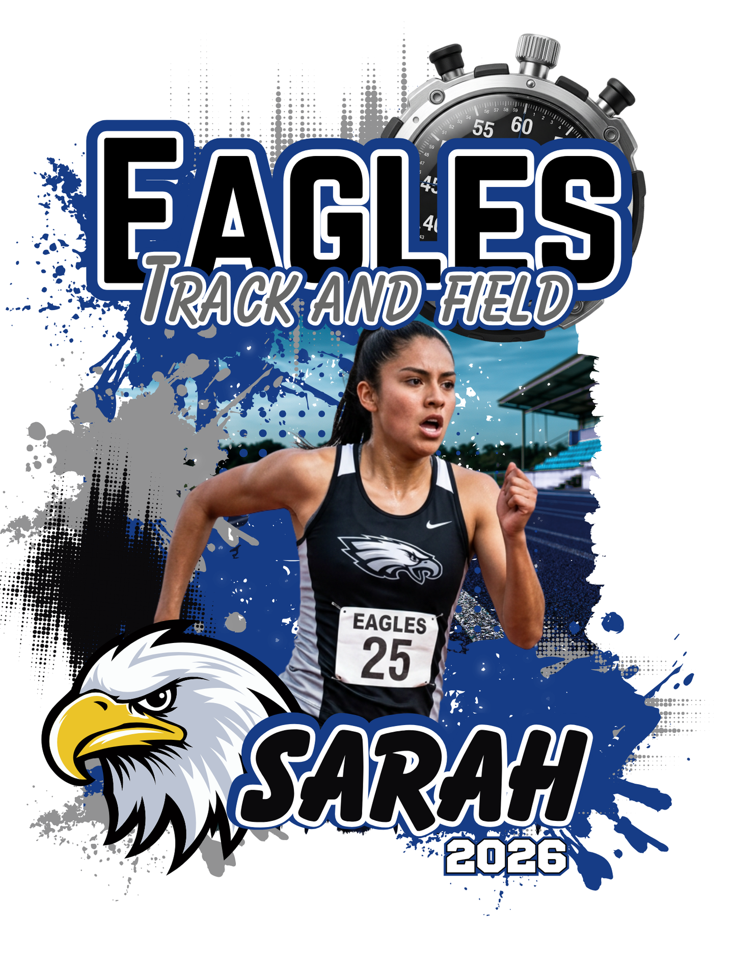 Track Field Canva Editable Designs (15 total)