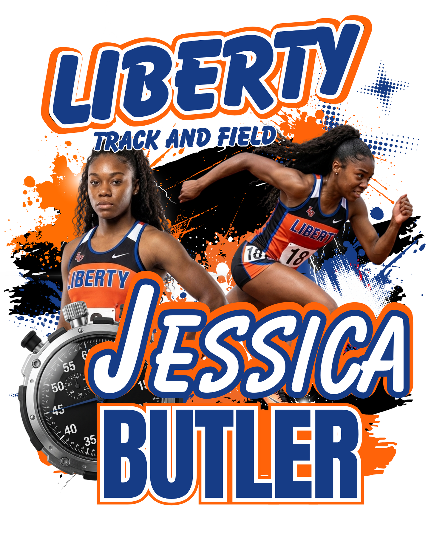 Track Field Canva Editable Designs (15 total)