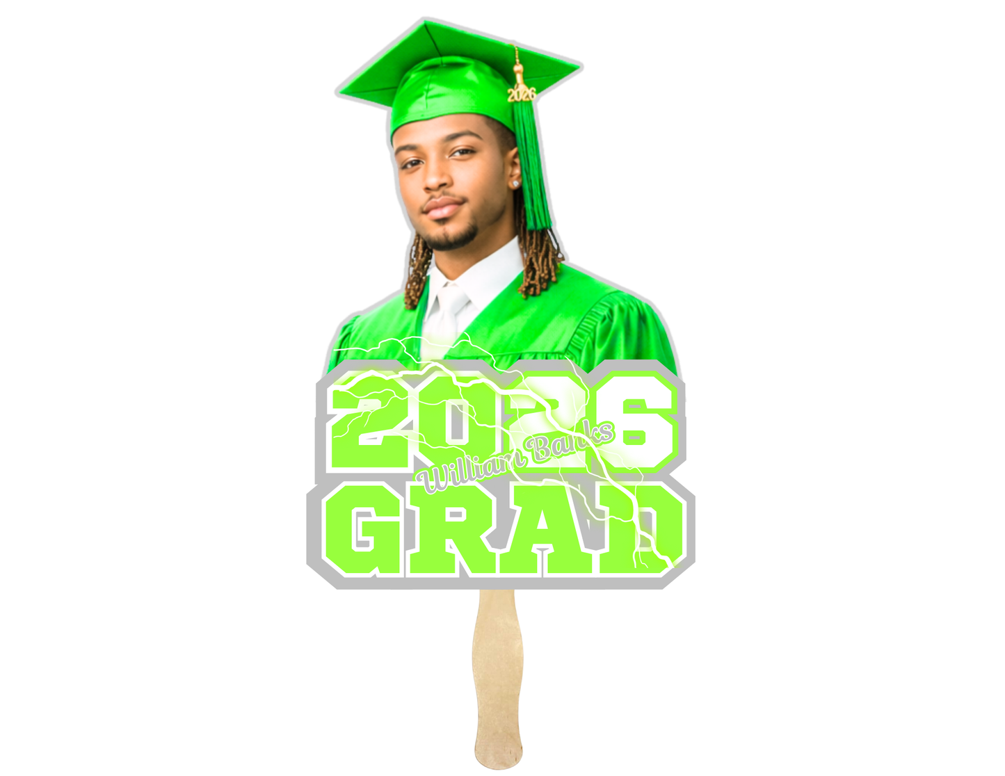 Grad Editable Designs Bundle(green only) (20 pc)