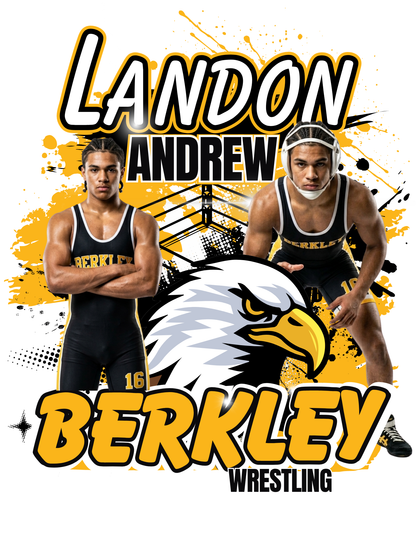 Wrestling Canva Editable Designs (15 total)