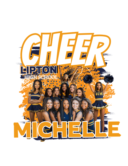 CHEERLEADER EDITABLE DESIGN BUNDLE (15 PC)