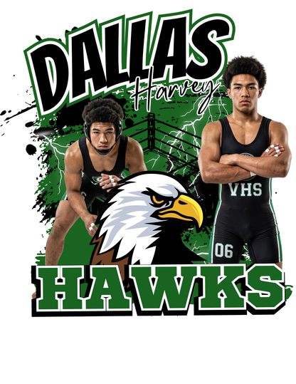 Wrestling Canva Editable Designs (15 total)