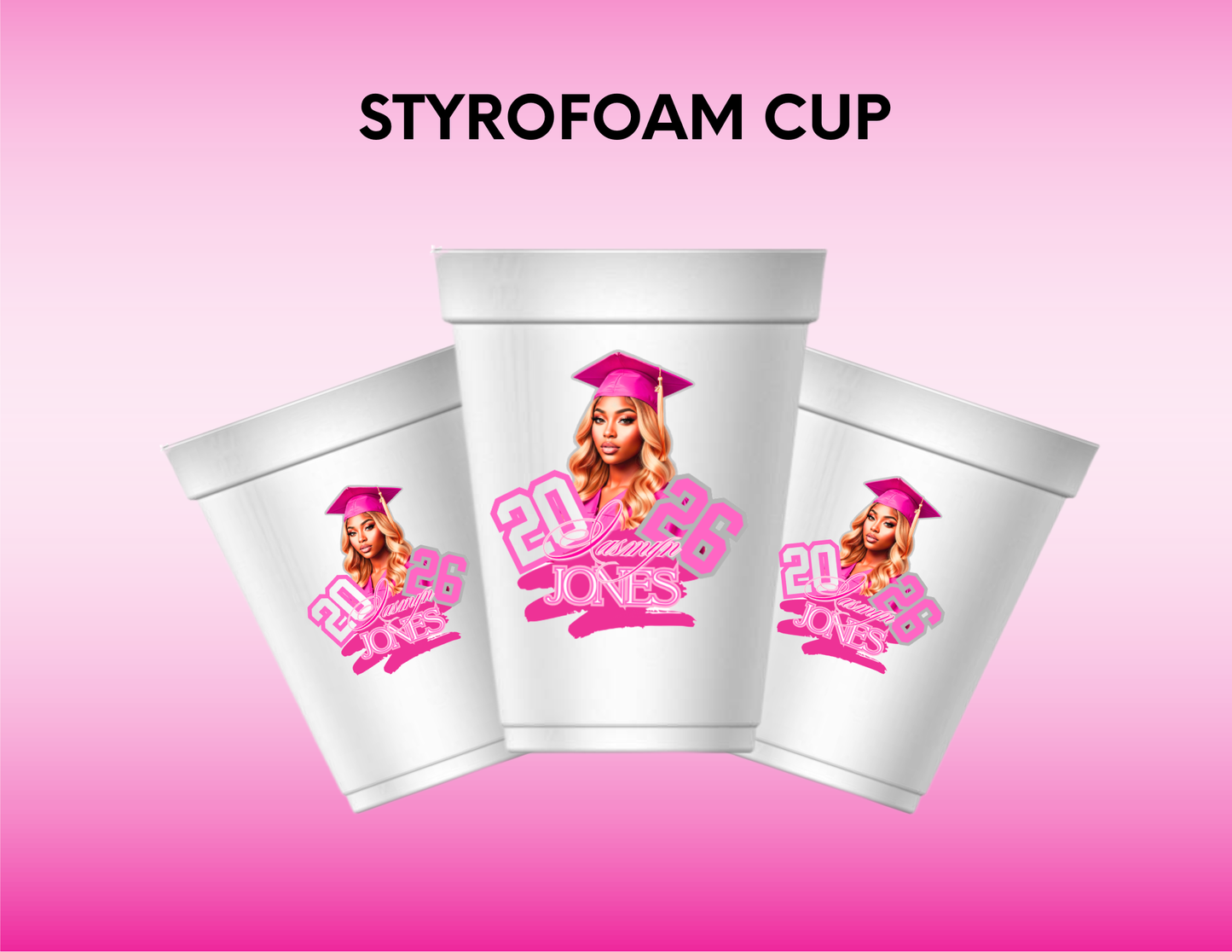 Grad Editable Designs Bundle(pink only) (19pc)