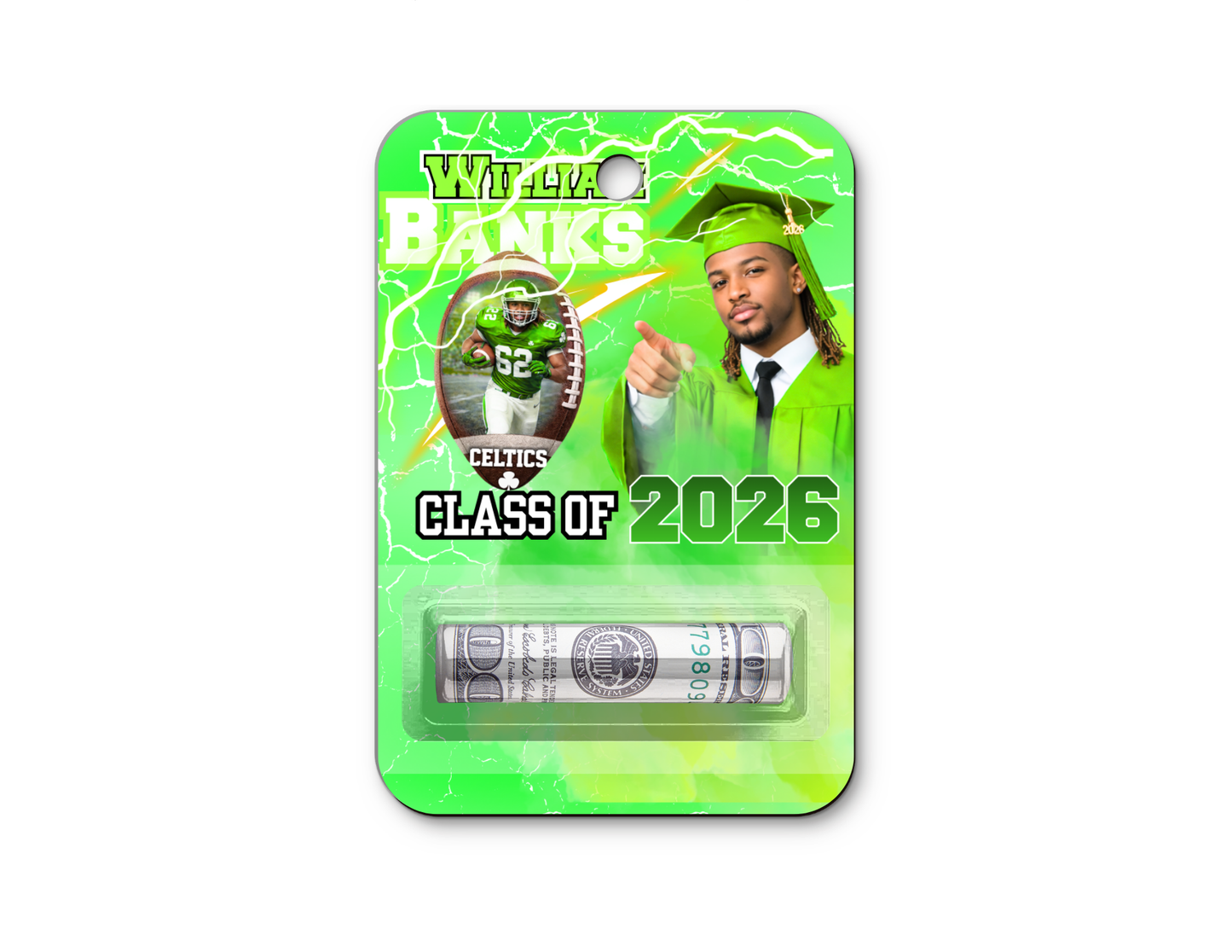 Grad Editable Designs Bundle(green only) (20 pc)