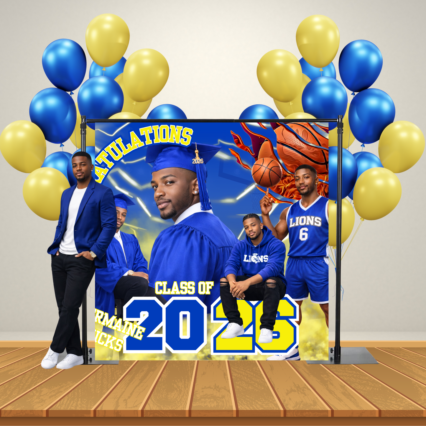 Grad Editable Designs Bundle(blue only) (19 pc)