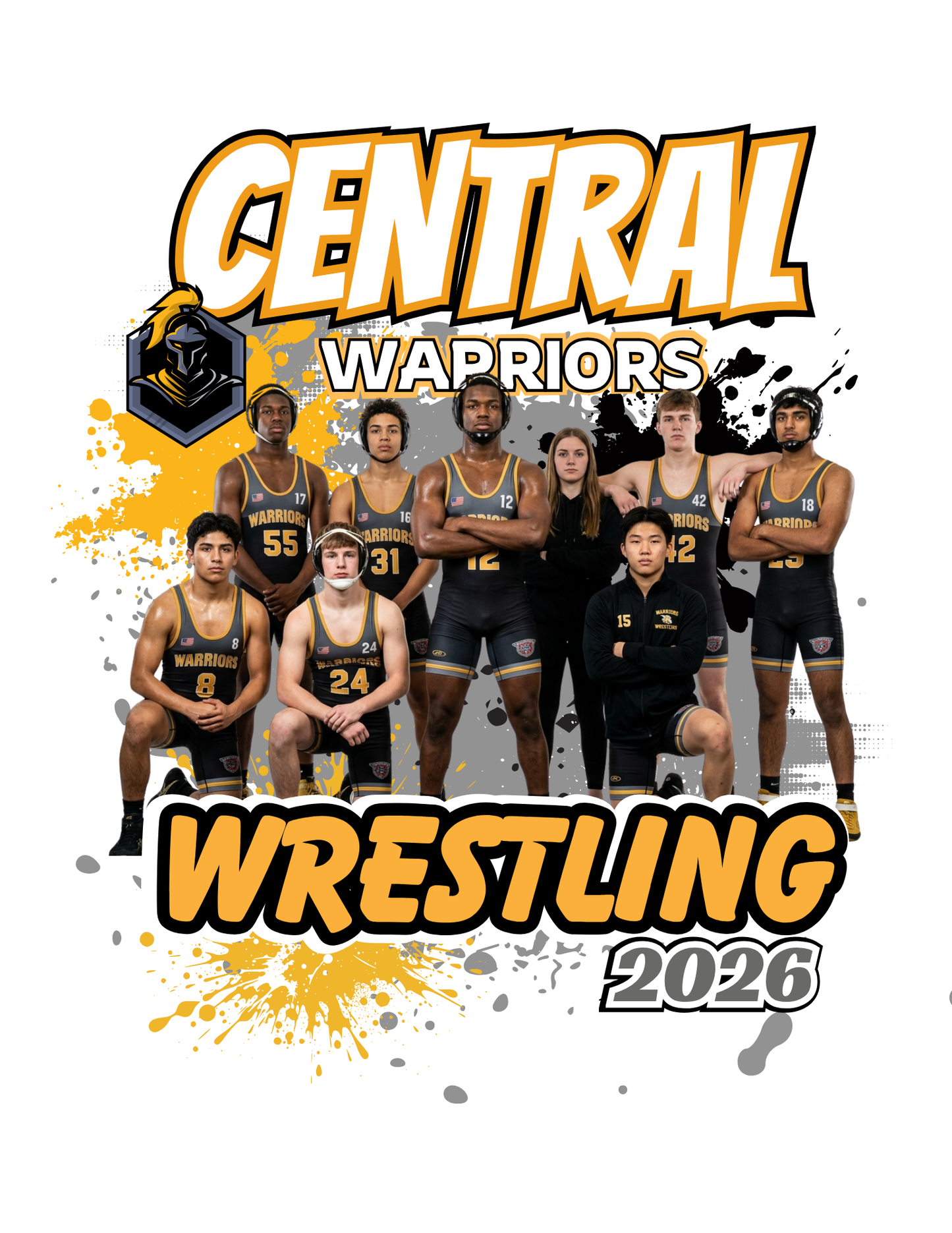 Wrestling Canva Editable Designs (15 total)
