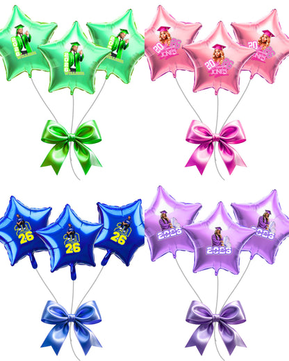 Graduation Editable Design Kit/ NEW (80 pc) (All 4 colors PURPLE, BLUE, GREEN, PINK)