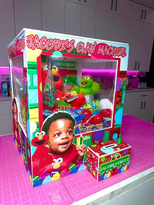 EASTER CLAW MACHINE TEMPLATE