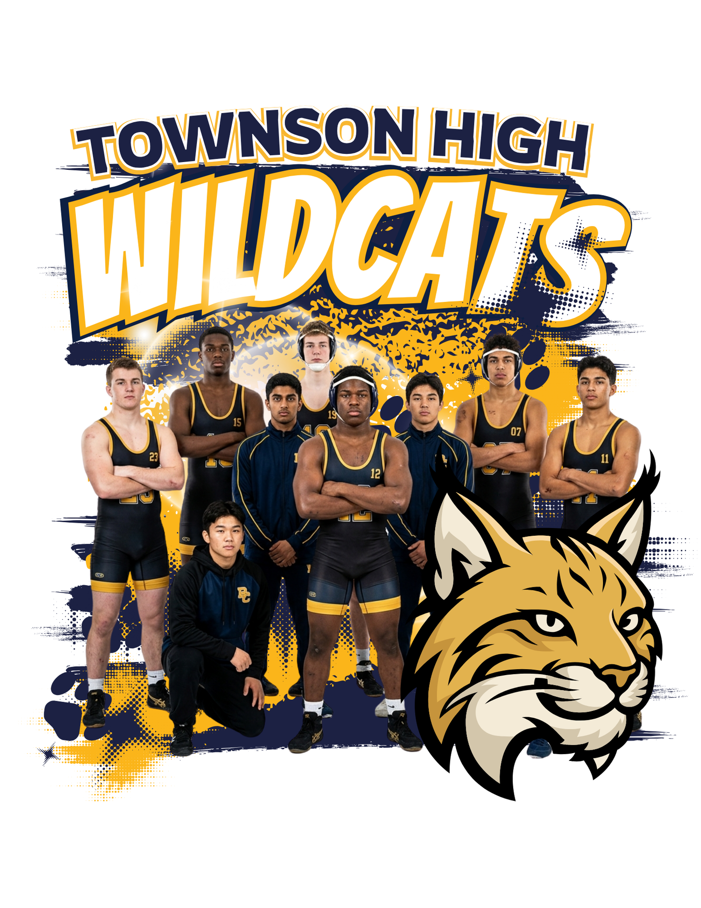 Wrestling Canva Editable Designs (15 total)