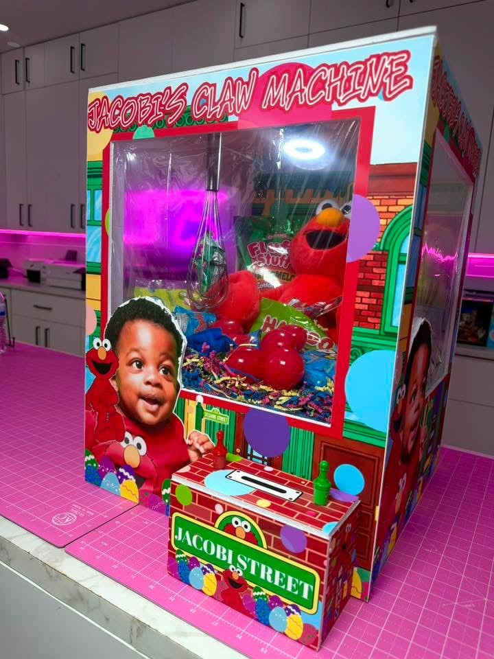 EASTER CLAW MACHINE TEMPLATE