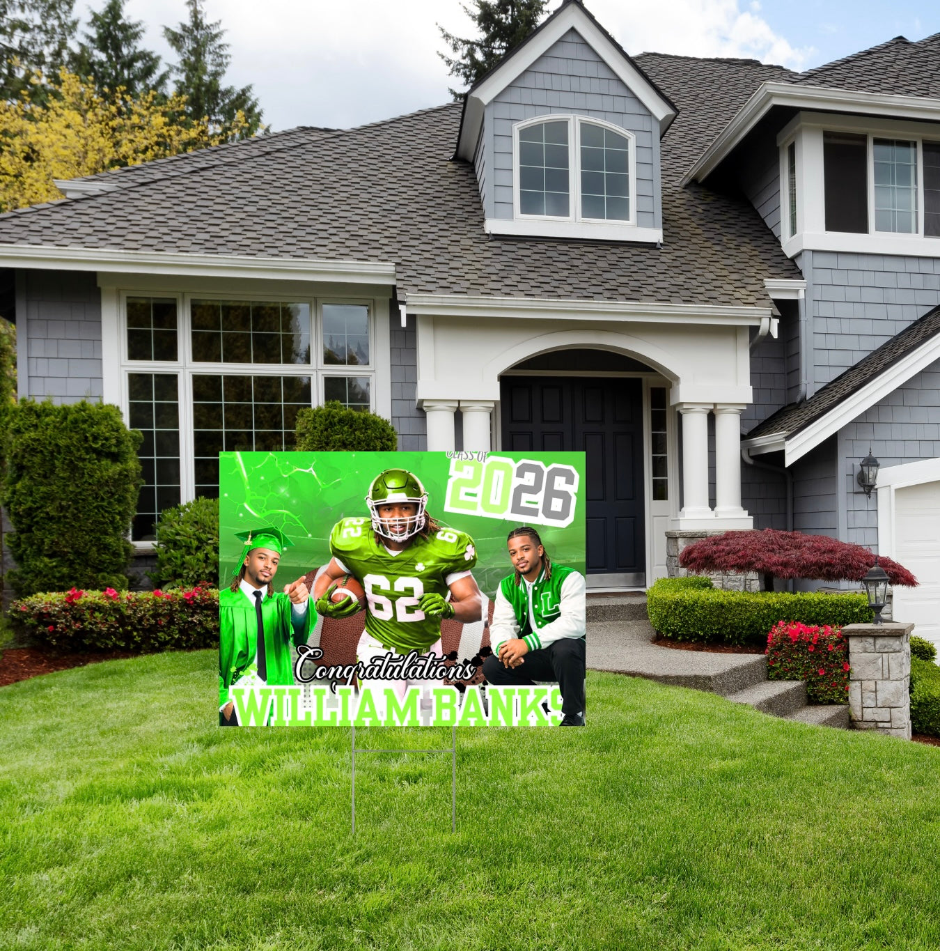 Grad Editable Designs Bundle(green only) (20 pc)
