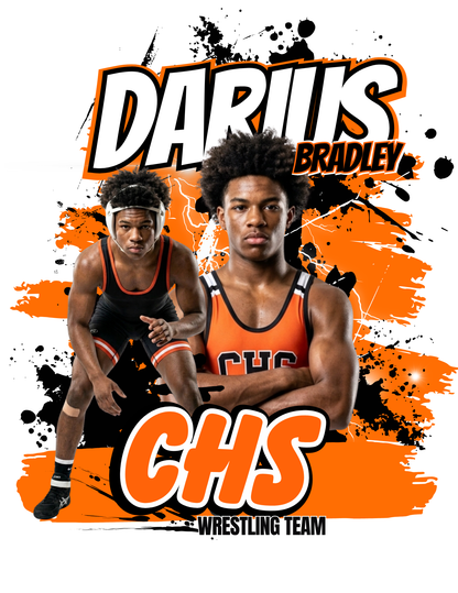 Wrestling Canva Editable Designs (15 total)