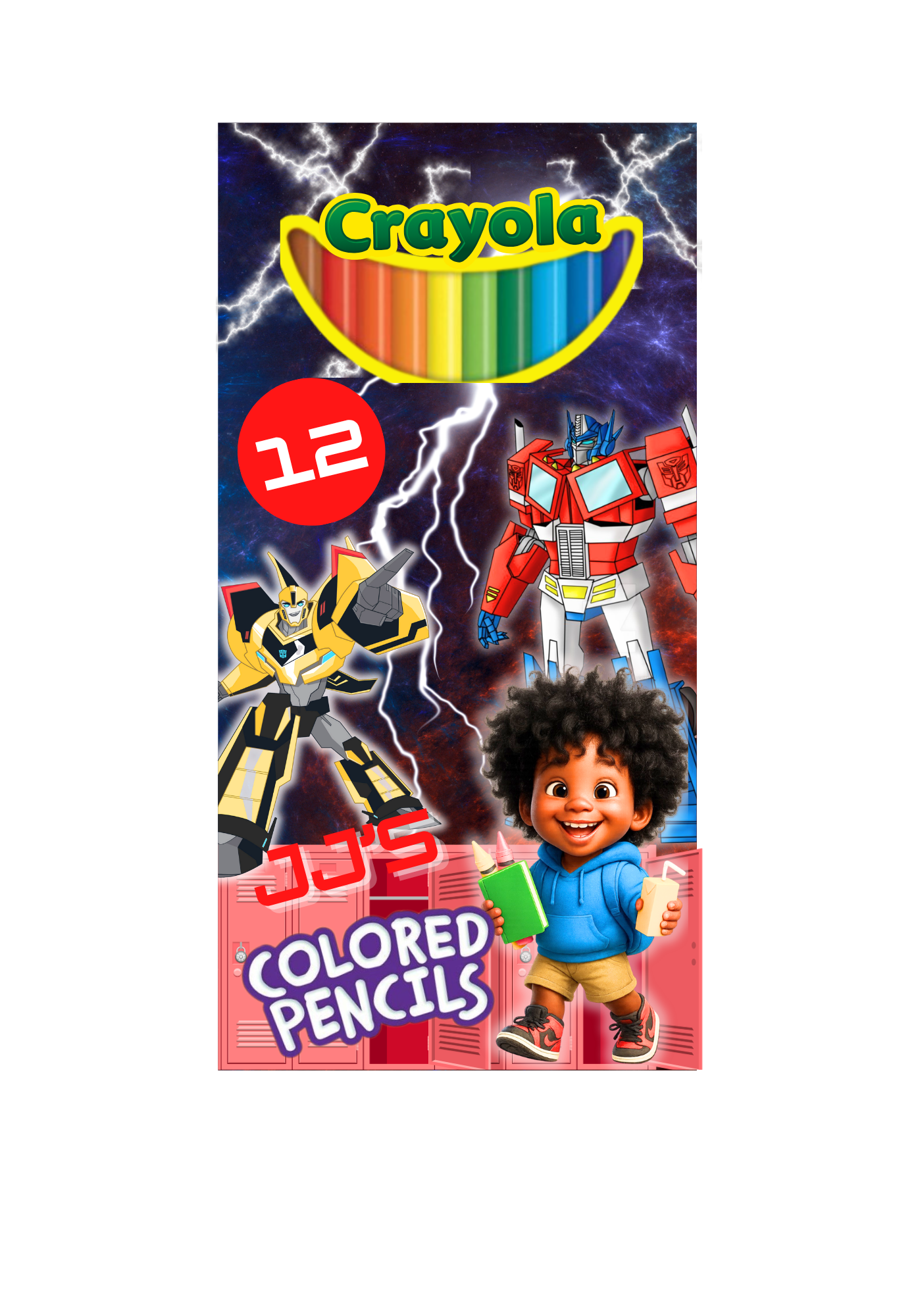 TRANSFORMERS Back To School editable design Bundle/ 10 pc