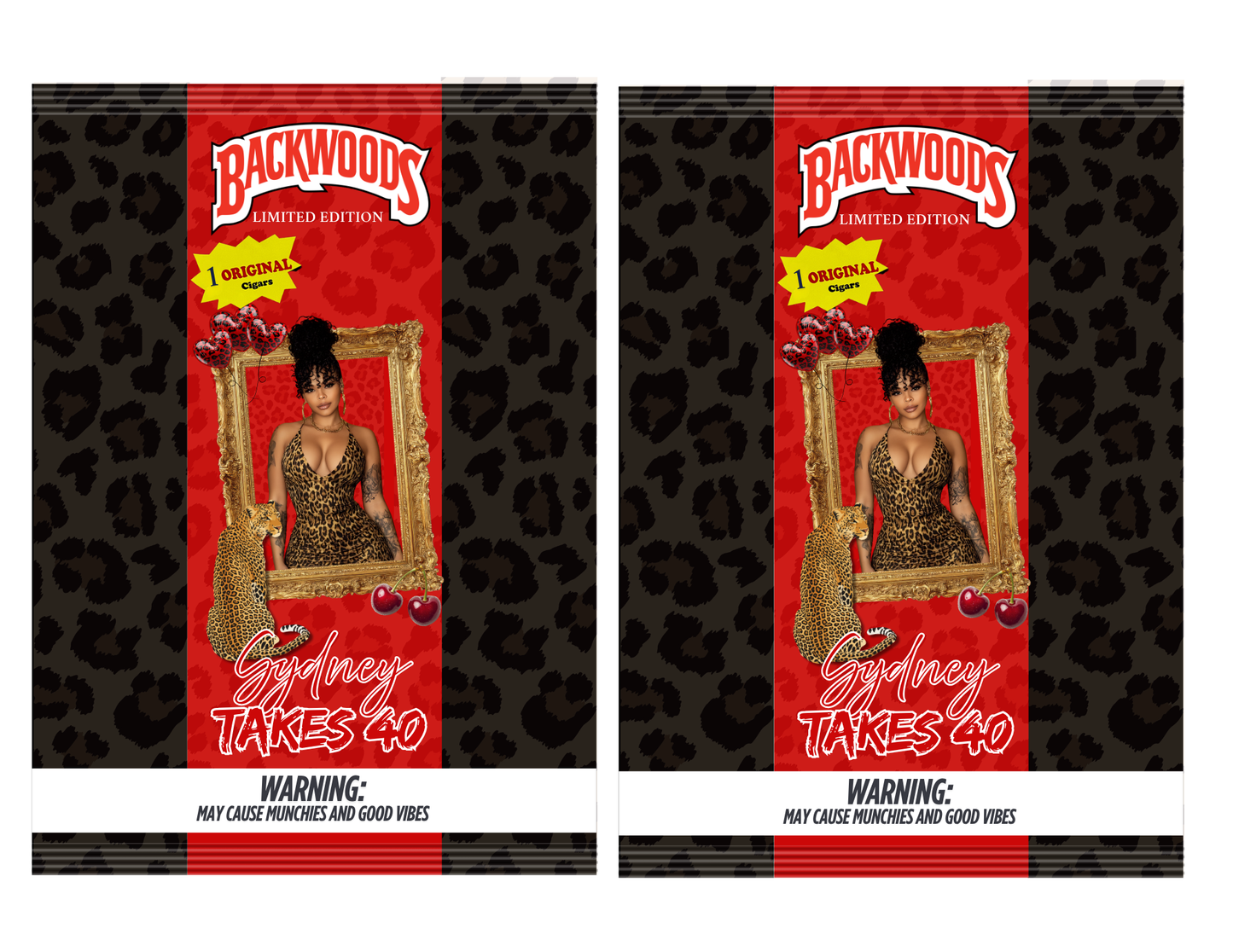 PARTY BUCKET 30 PC BUNDLE – RED LEOPARD EDITION