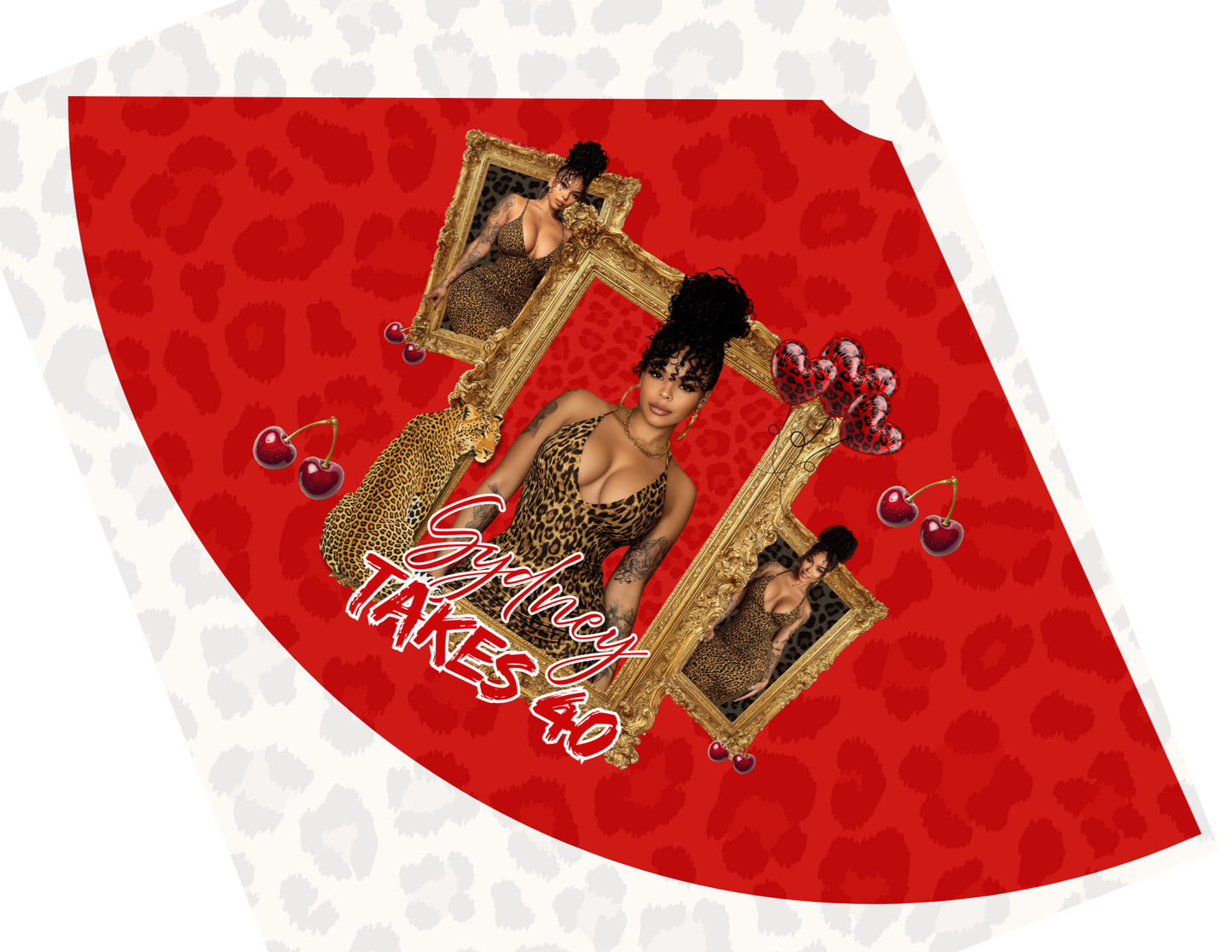 PARTY BUCKET 30 PC BUNDLE – RED LEOPARD EDITION
