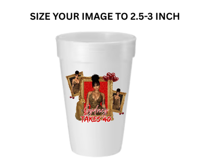 PARTY BUCKET 30 PC BUNDLE – RED LEOPARD EDITION