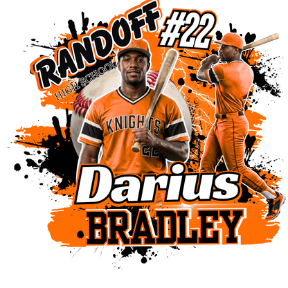 15 Piece Editable Baseball Template