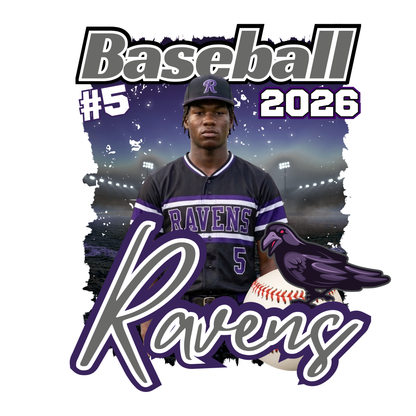 15 Piece Editable Baseball Template
