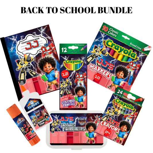Transformers Back-to-School Bundle Templates (11-Piece Set)