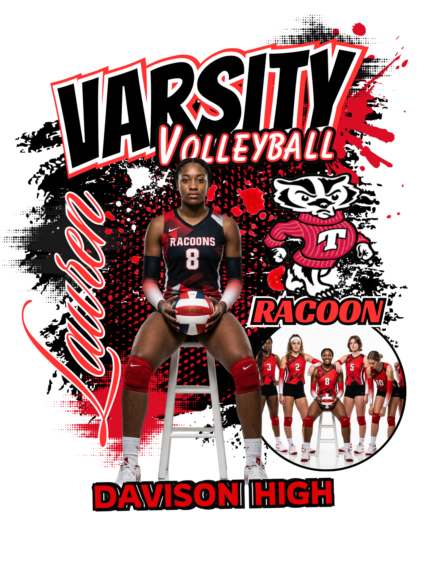 15 Editable Volleyball Canva Designs