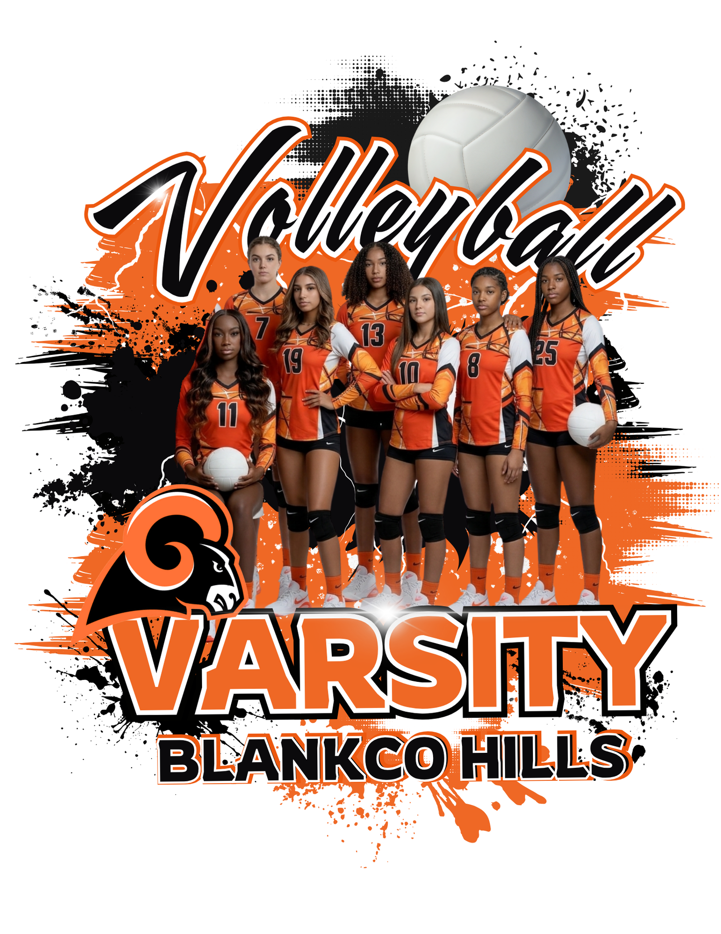 15 Editable Volleyball Canva Designs