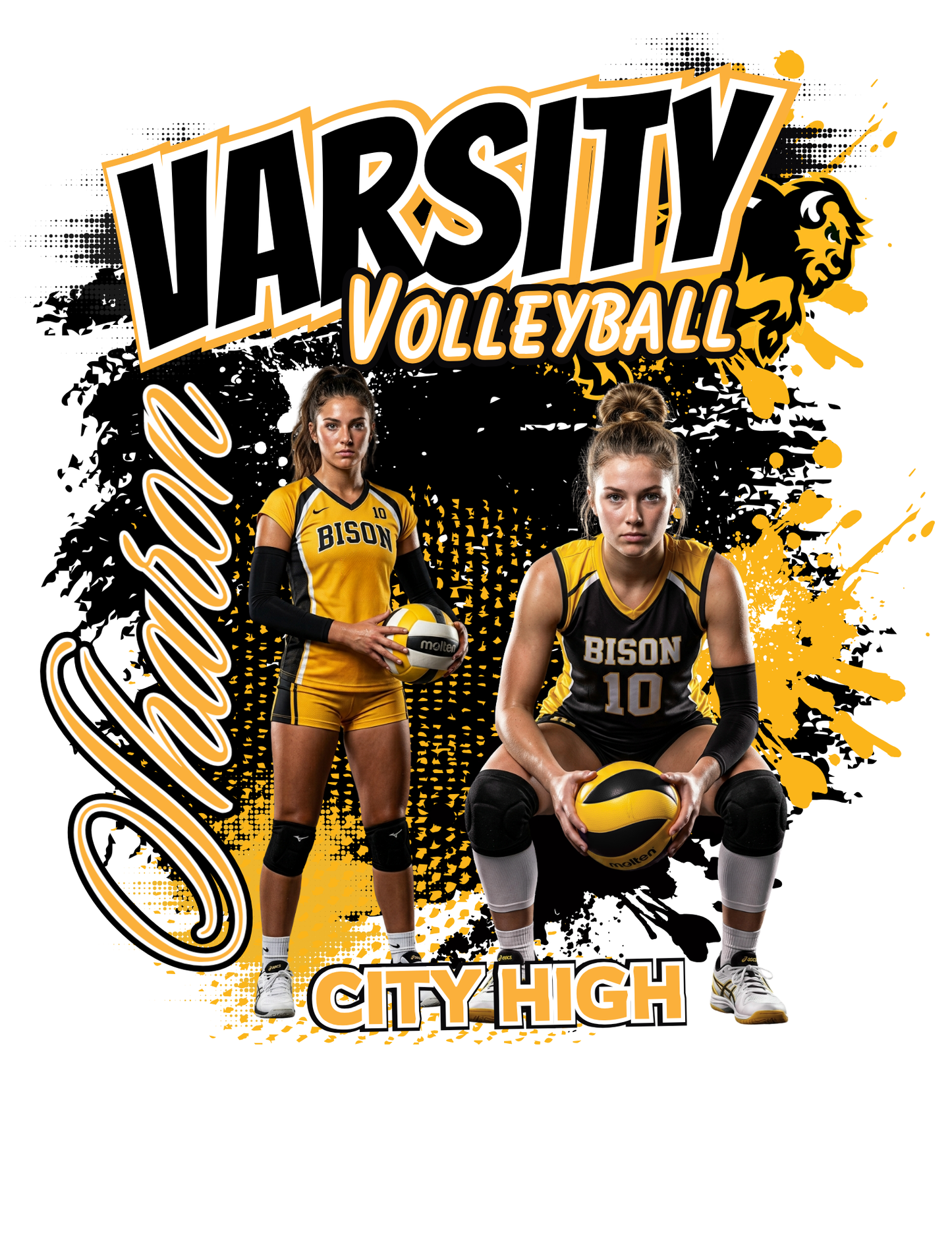 15 Editable Volleyball Canva Designs