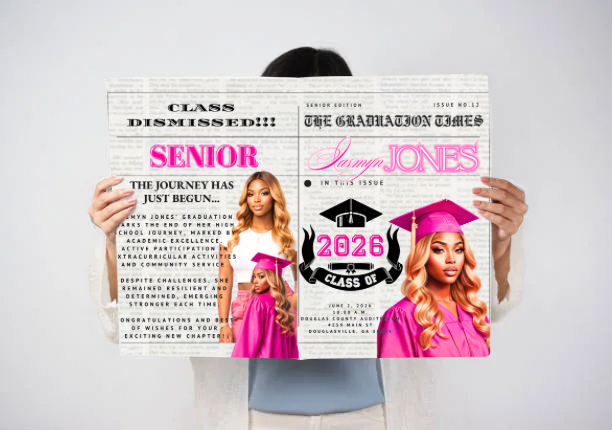 Grad Editable Designs Bundle(pink only) (19pc)