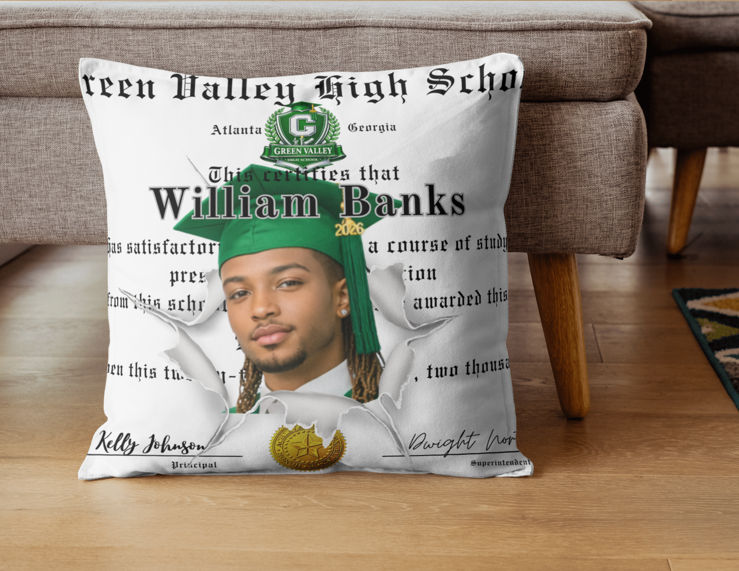 Grad Editable Designs Bundle(green only) (20 pc)