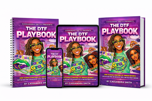 “HOW TO START SELLING DTF TRANSFERS AS A CRAFTER” ebook (vendor NOT INCLUDED)