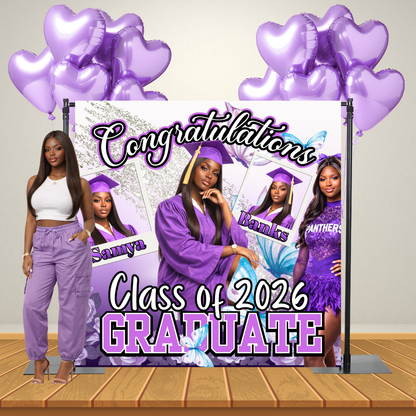 Grad Editable Designs Bundle(purple only) (20 pc)