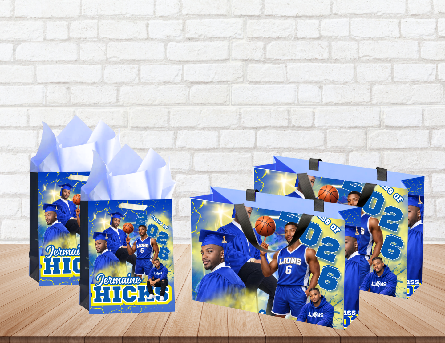 Grad Editable Designs Bundle(blue only) (19 pc)