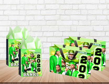 Grad Editable Designs Bundle(green only) (20 pc)