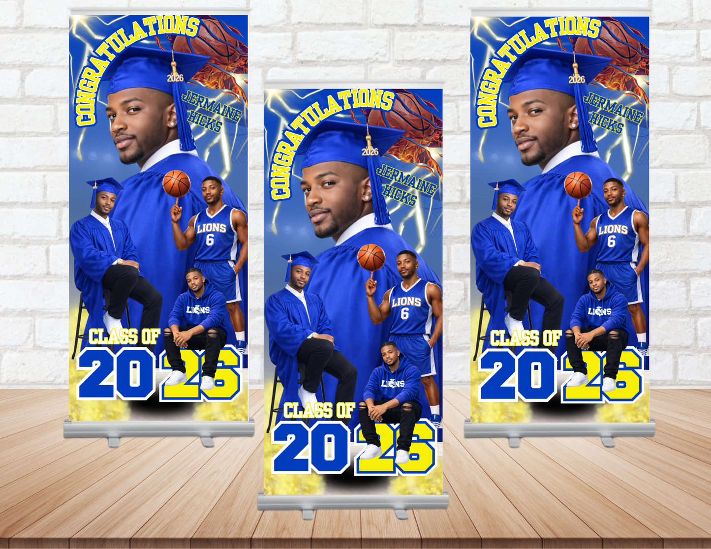 Grad Editable Designs Bundle(blue only) (19 pc)