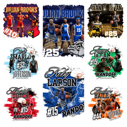 BASKETBALL EDITABLE DESIGN BUNDLE (30 PC)