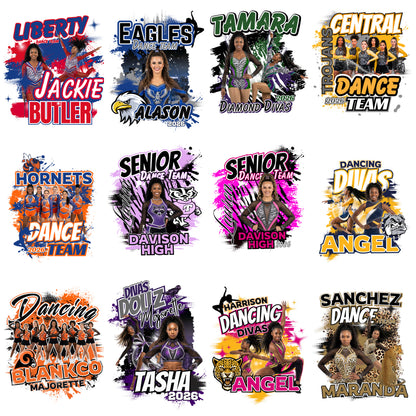 Dance Editable Canva Designs (15 total)