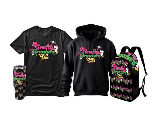 CRAFTY CON Apparel Pre order (Deadline September 31)