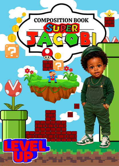 Super Mario Back-to-School Bundle Editable Templates (11-Piece Set)