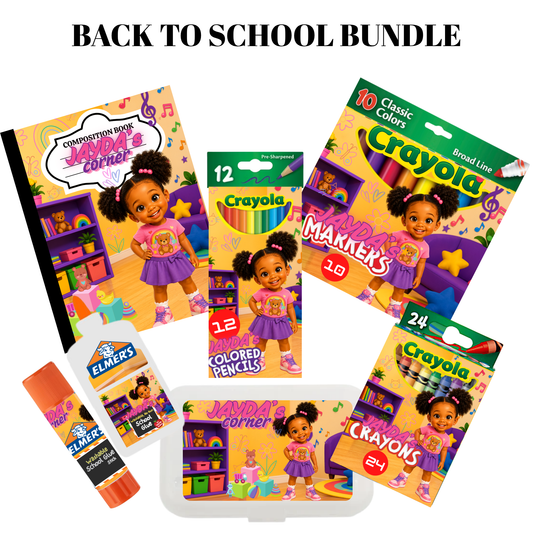 Gracie's Corner Back-to-School Editable Bundle Templates (11-Piece Set)