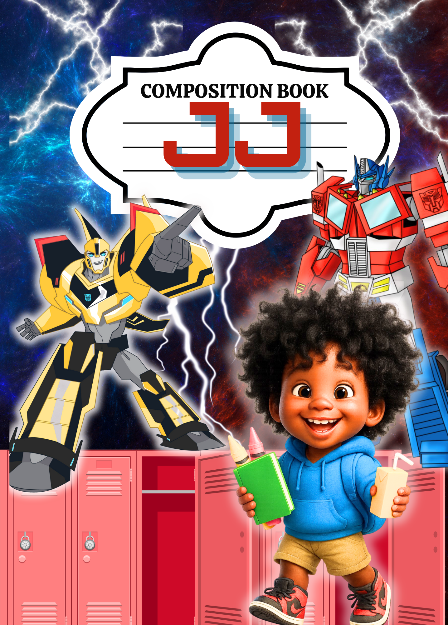 TRANSFORMERS Back To School editable design Bundle/ 10 pc