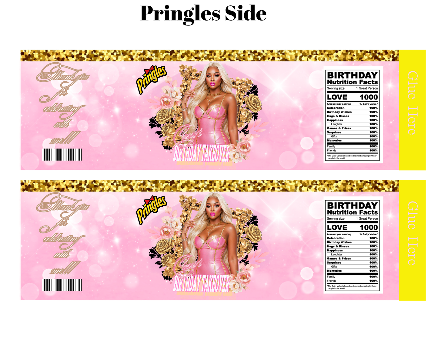 PARTY BUCKET 30 PC BUNDLE – PINK EDITION