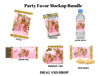 PARTY BUCKET 30 PC BUNDLE – PINK EDITION