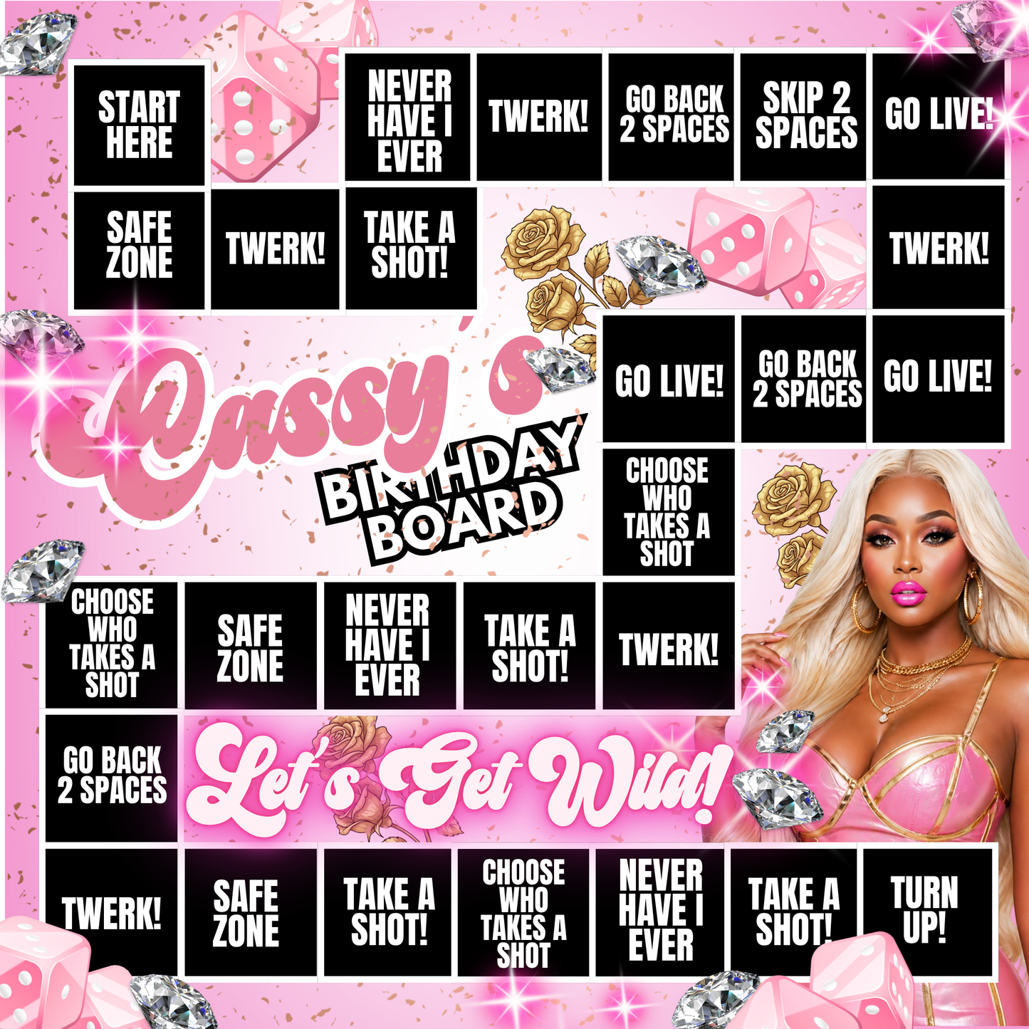 PARTY BUCKET 30 PC BUNDLE – PINK EDITION
